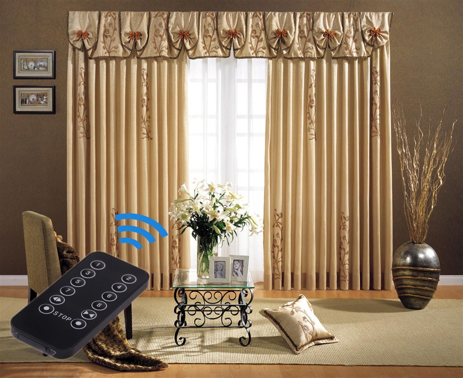 Strømcelle Fancy halvleder Curtains Dubai Made to Measure Curtains Blackout Curtains Roman Blinds