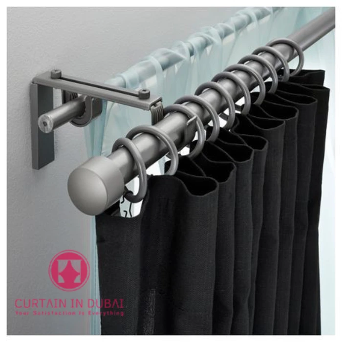 Different Types of Curtain Rods Double Curtain Rods
