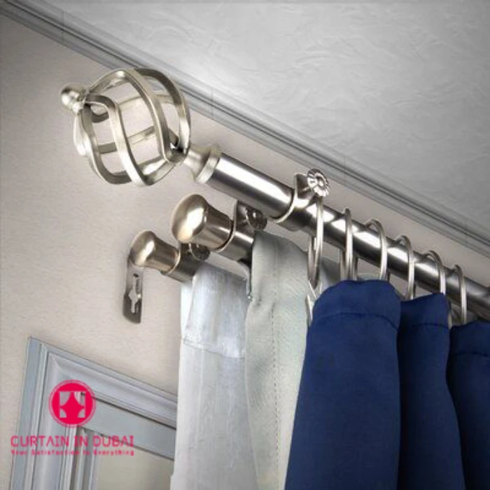 Different Types of Curtain Rods Round RIng Curtains Rod