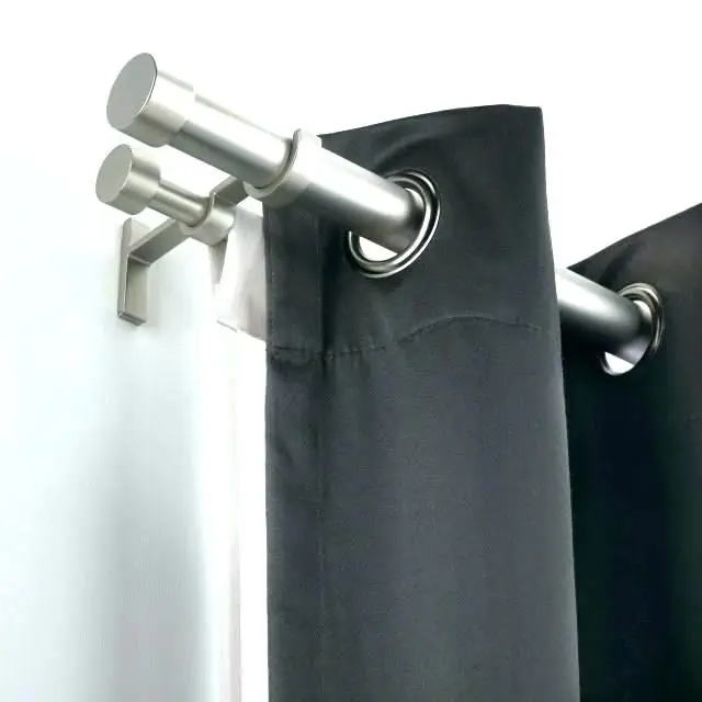 Custom curtain rod holders