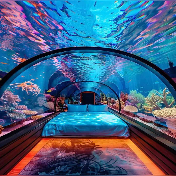 Places To Visit in Dubai Once in Life Underwater Hotel Dubai