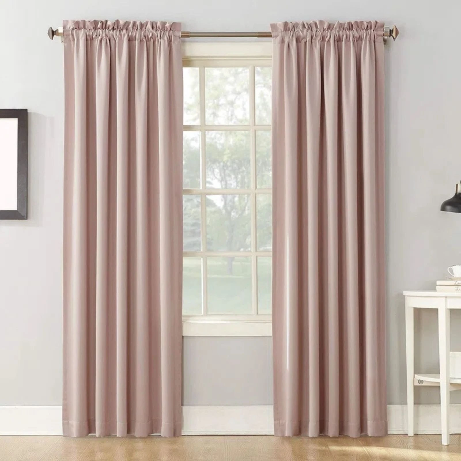 Window Rod Pocket Curtains