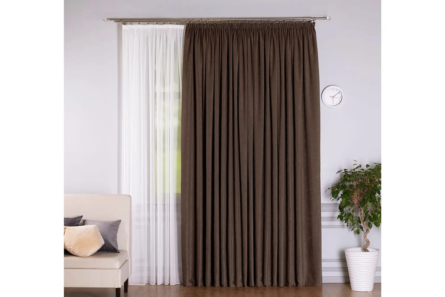 How to Layer Velvet and Blackout Curtains for a Luxurious & Modern Look Best Velvet over blackout Curtains