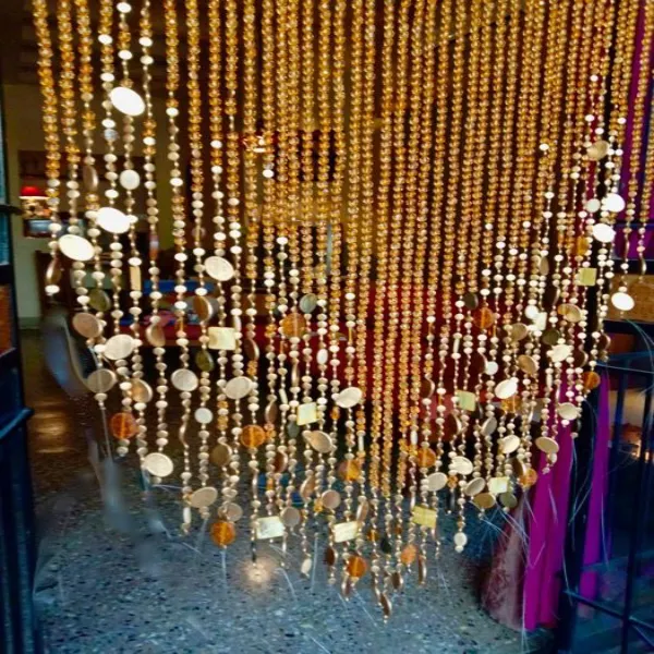 Beaded window curtains UAE