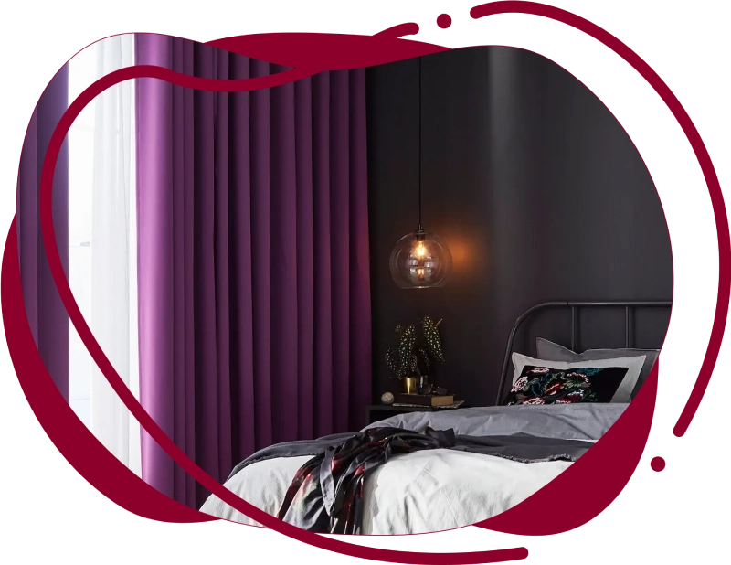 Bedroom Curtains in Dubai