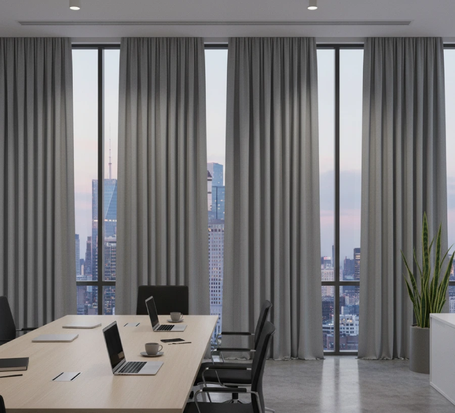 Corporate office window treatments Dubai