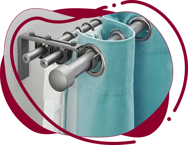Curtains Rod Holder In Dubai