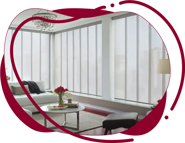 Luxury Panel Blinds in Dubai