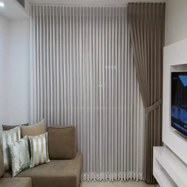 Made to Measure Wave Curtains Dubai