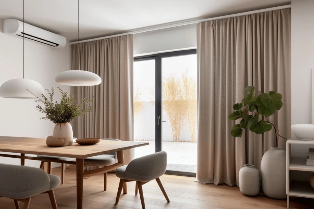 Modern Linen Curtains for Home Dubai