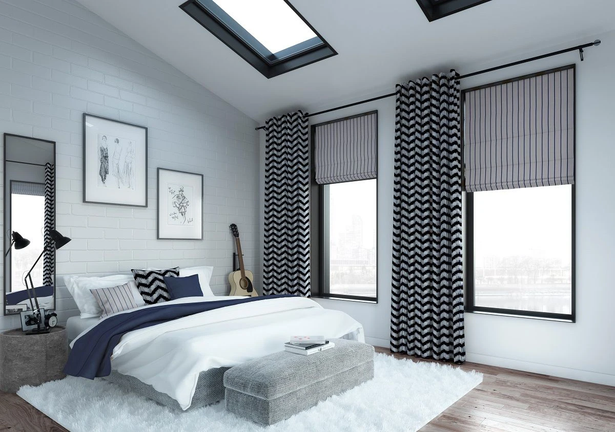 Stylish Bedroom Curtains Dubai