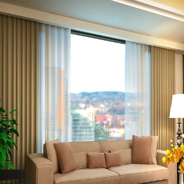 Wave Header Curtains Dubai