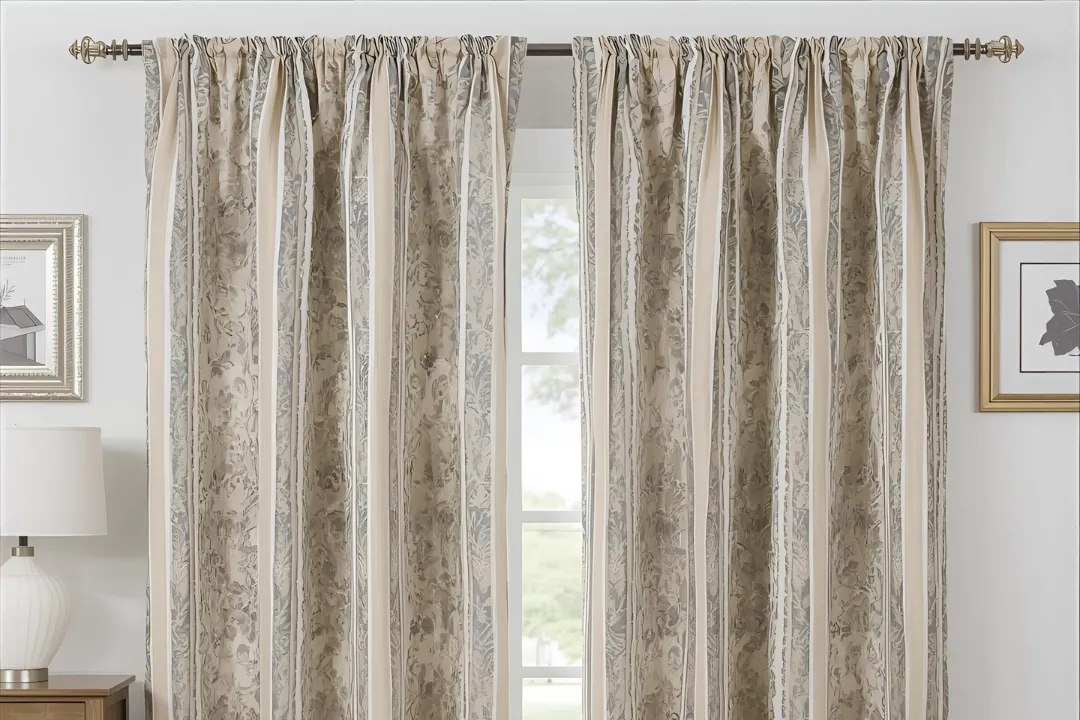 custom rod pocket curtains UAE