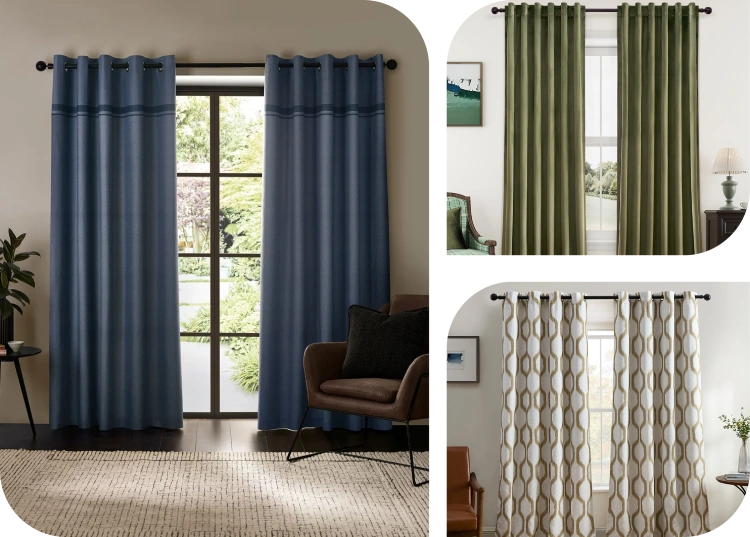 Custom curtain In Dubai