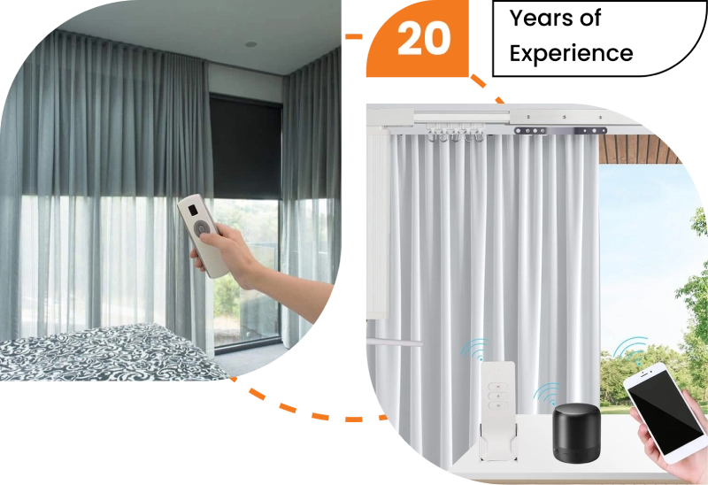 Automatic curtains Dubai