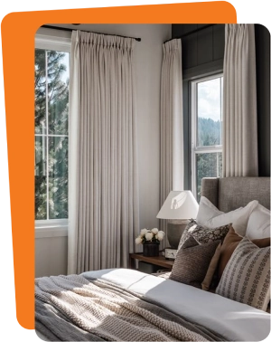 Bedroom Curtains Near me