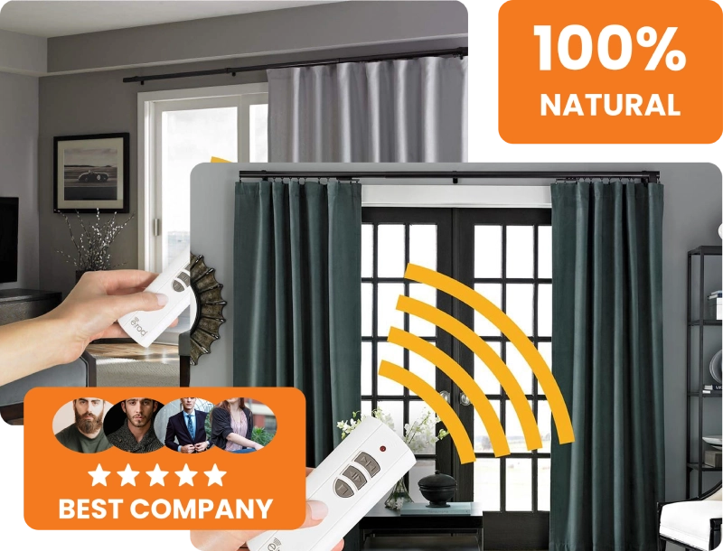 Smart curtains Dubai