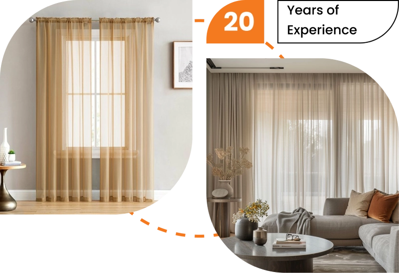 buy sheer curtains Dubai