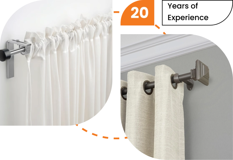 curtain rod holders in uae