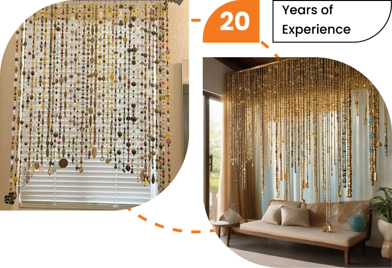 decorative beaded curtains Dubai