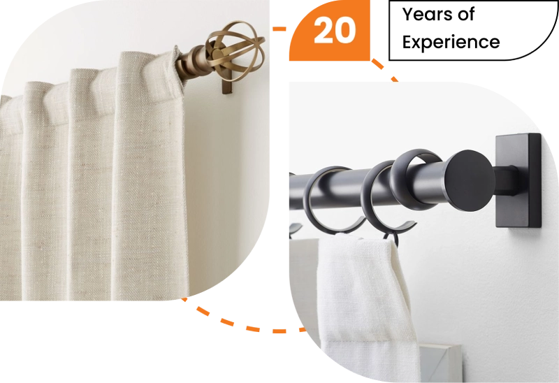 Curtain brackets Dubai