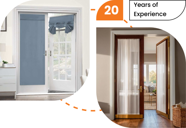 Buy door curtains Dubai