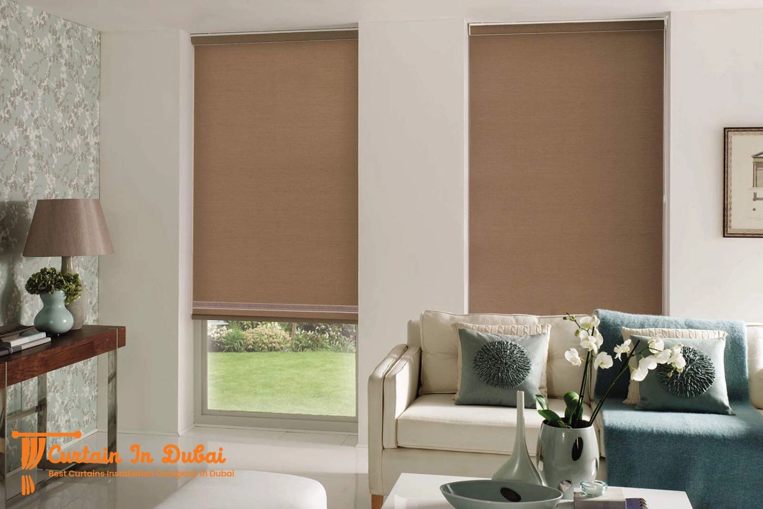 Best Blinds Installation Services UAE Roman Blinds for Elegant Interiors