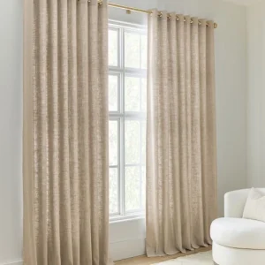 Mariana Oatmeal Linen curtains