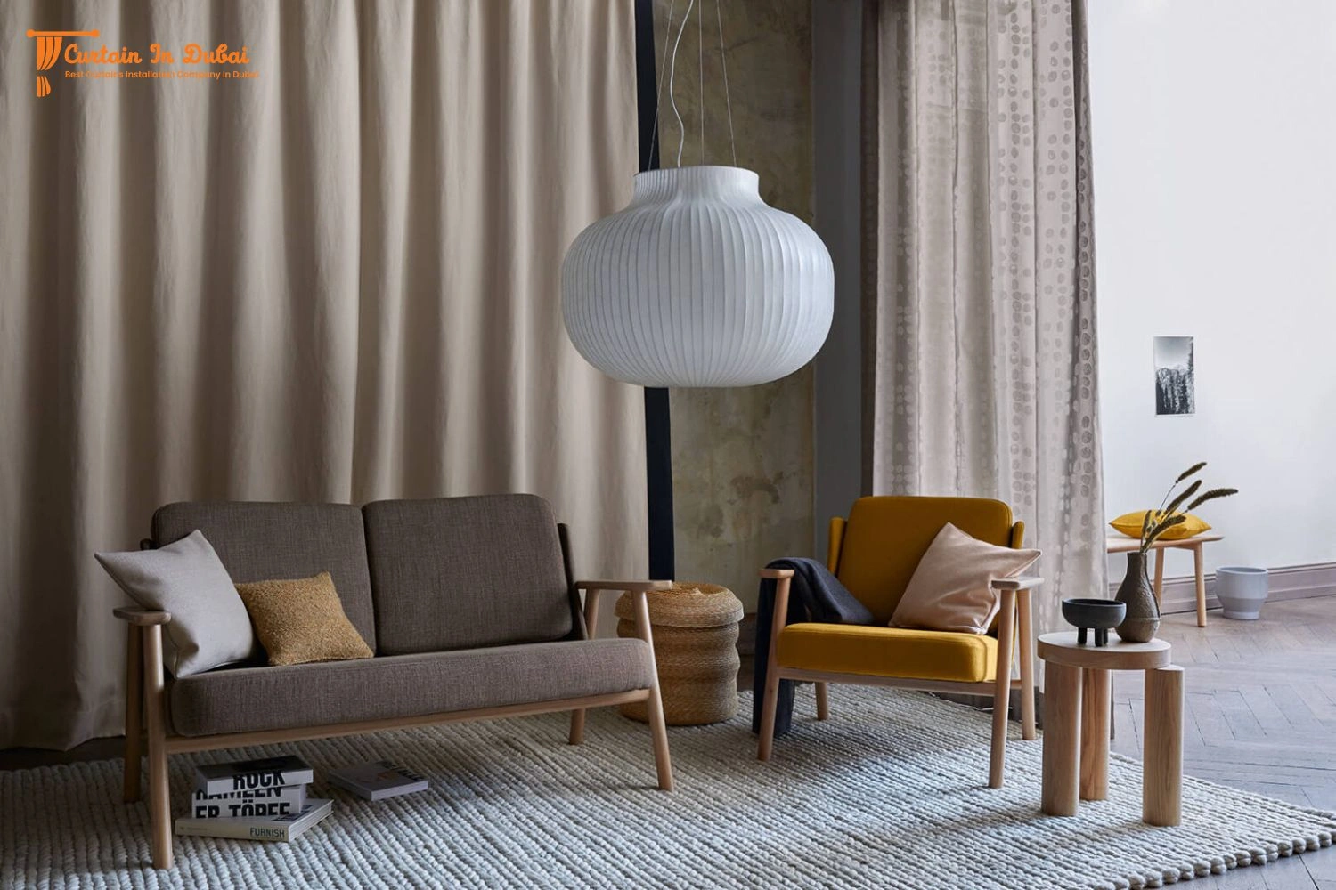 Luxury Curtains Dubai Latest Trends and Styles Natural Fabrics Linen