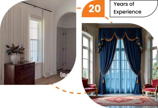 Made to measure curtains Dubai