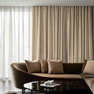 Natural Beige Grand Blackout Curtain