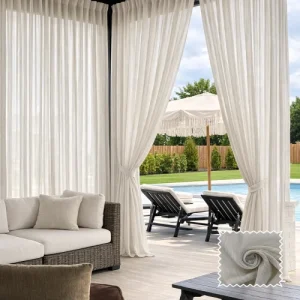Cream Luxe Curtain